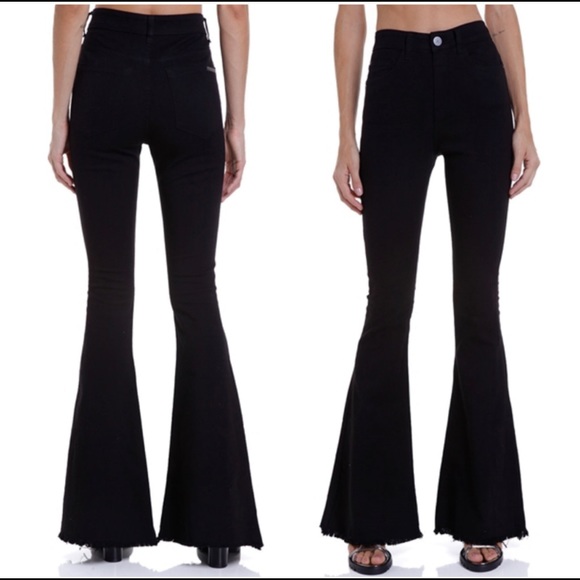 Black Flare Pants - Picture 3 of 4